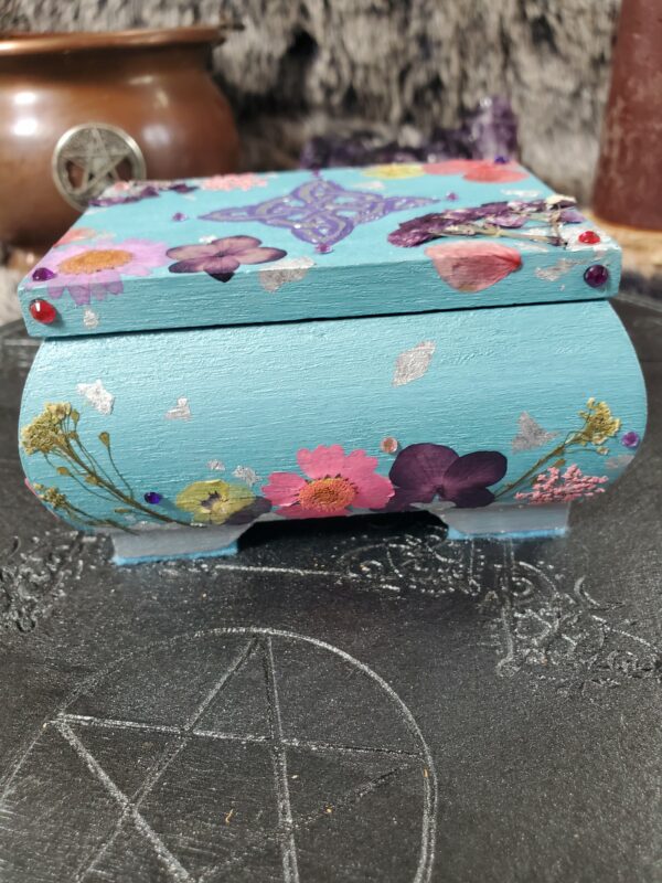 Petite boite fleuri wicca – Image 3