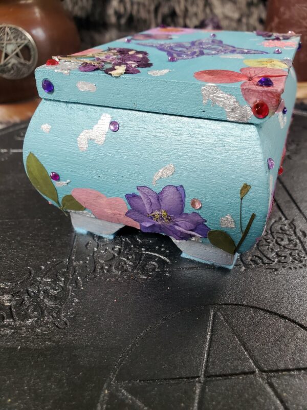 Petite boite fleuri wicca – Image 4