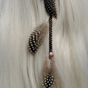 Bijoux capillaire de Cornaline