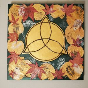 Tableau "Triquetra de la forêt "