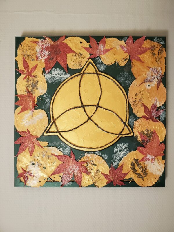 Tableau "Triquetra de la forêt "