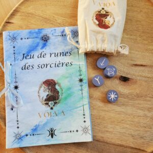 Runes des sorcières violettes nacré