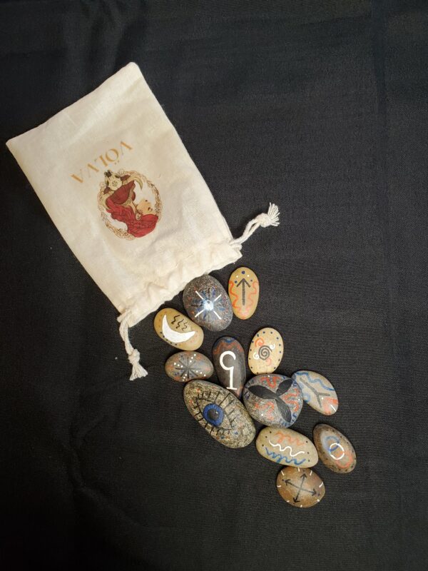 Jeu de runes des sorcières en galets – Image 2