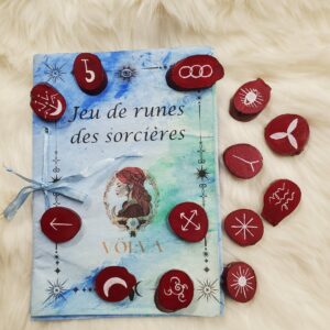 Runes des sorcières rose foncé