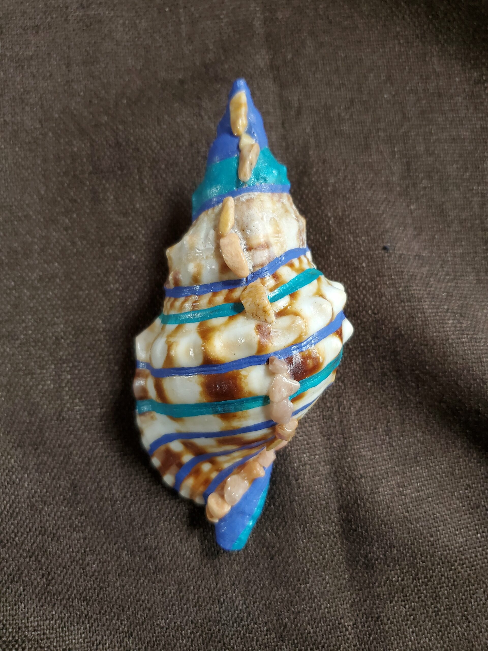 Coquillage en Jaspe jaune – Image 3