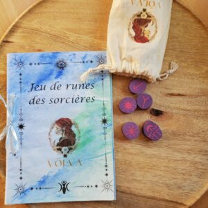 Runes des sorcières rose nacré