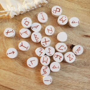 Runes viking blanche